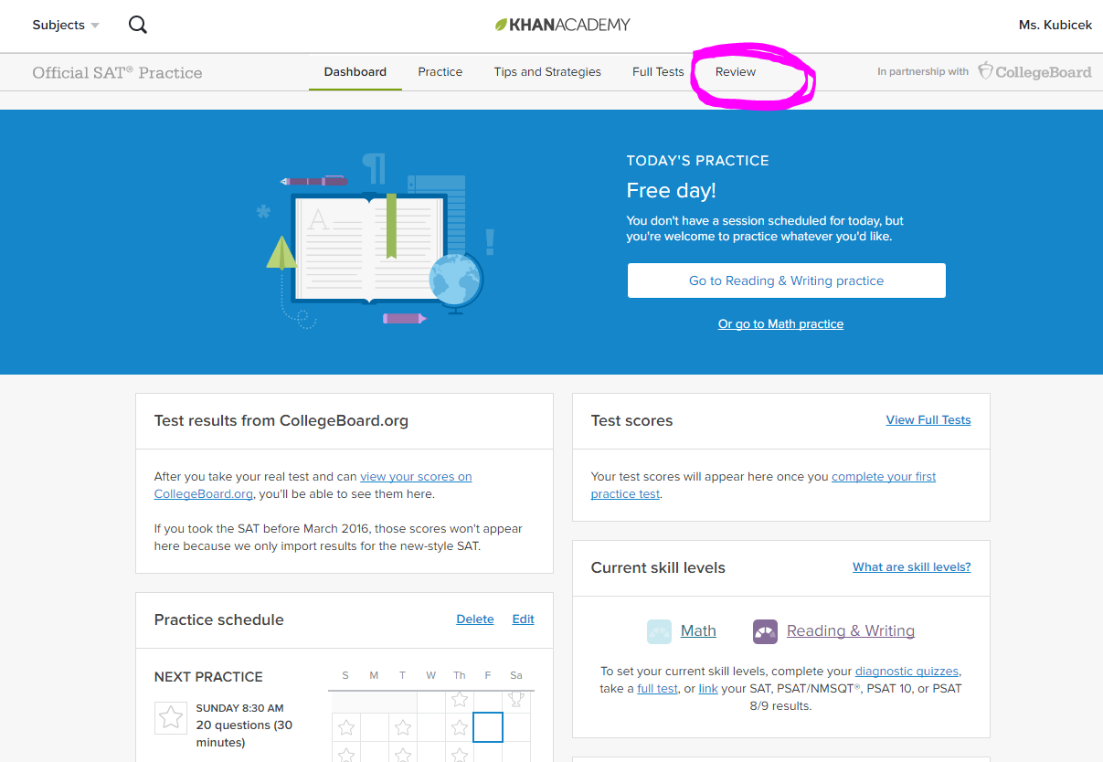 Khan Academy Challenge 1 Ms. Kubicek & Ms.Blamer