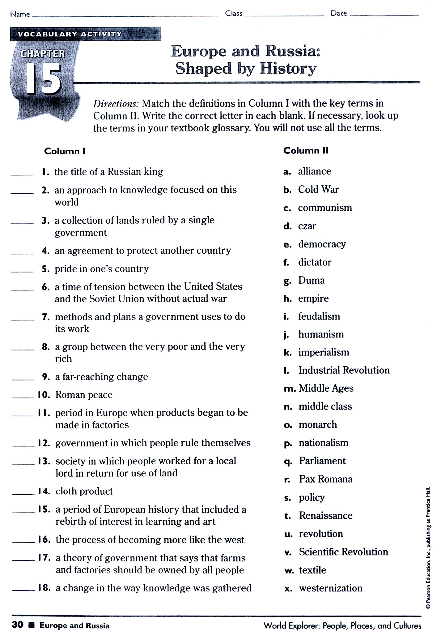 Tawile's » 6th » Mr. geography Connection for worksheets  grade November » world Classroom 2010 Archives