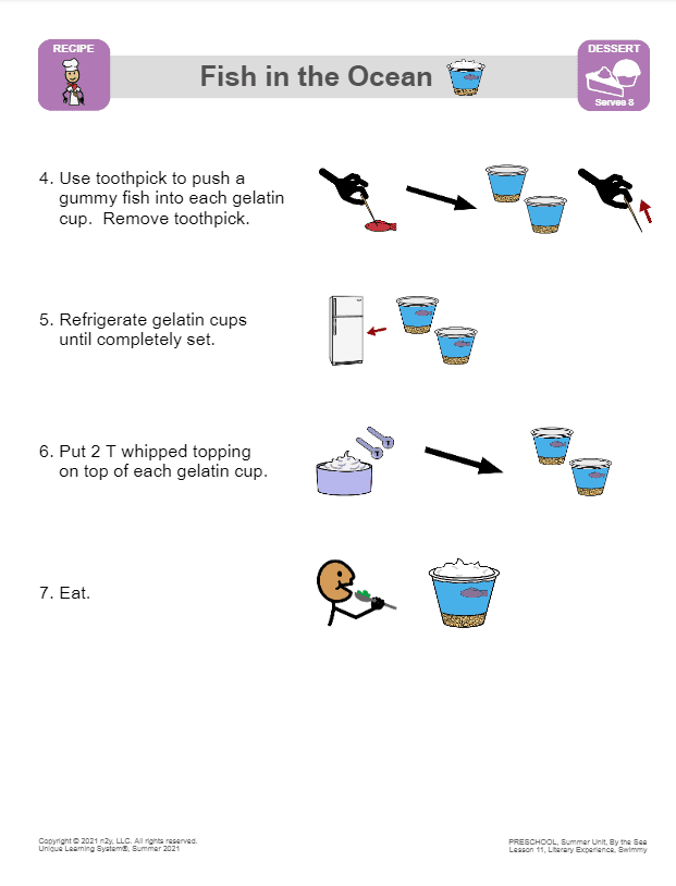 Recipe for Fish in the Ocean