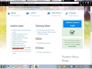 student-start-page