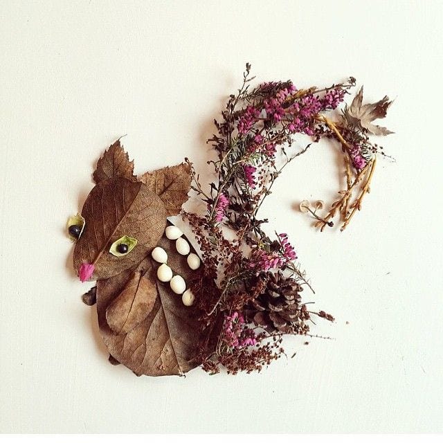 Nature Found Object Sculpture Examples Aquino Design Class