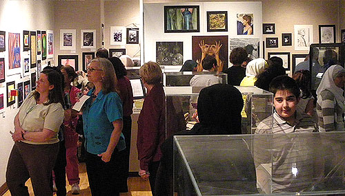 Packed gallery