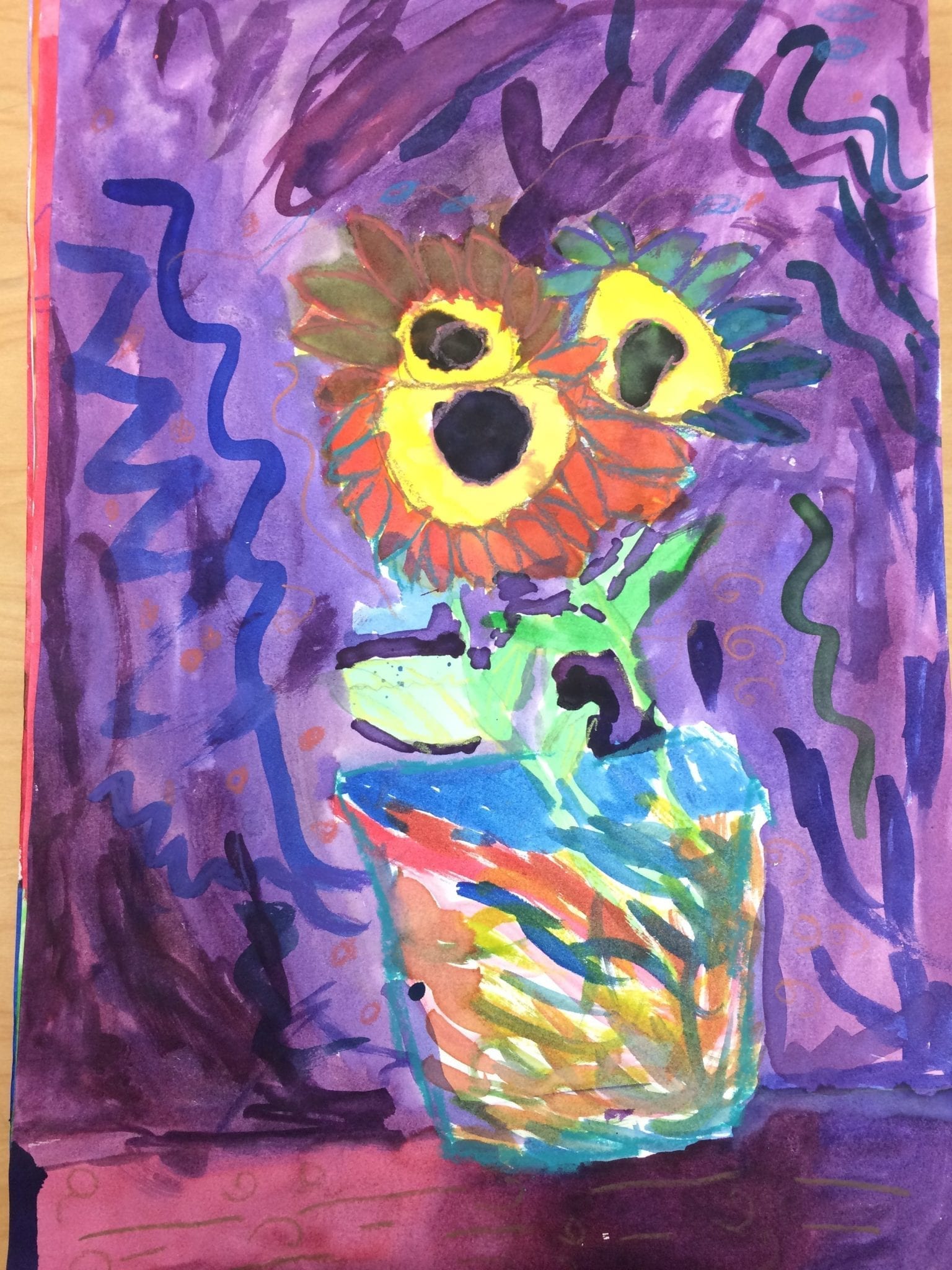 Third Grade Flower Still Lifes – Art With Ms. Bruce