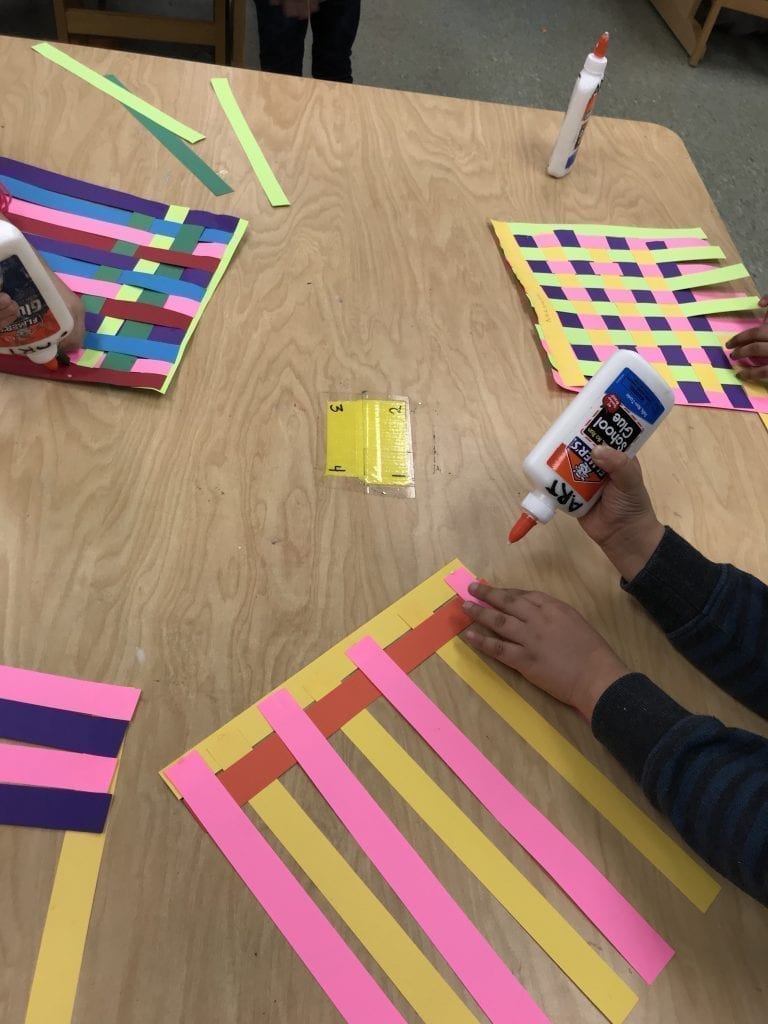 First Grade Banig Mat Weavings Art With Ms. Bruce