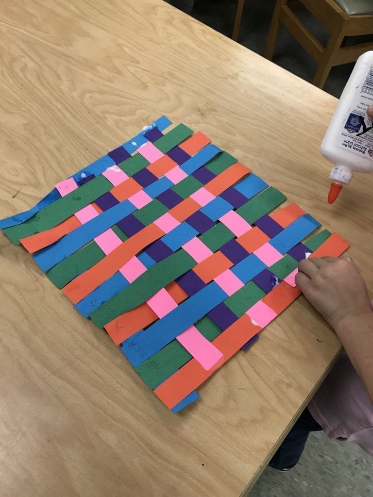 First Grade Banig Mat Weavings Art With Ms. Bruce