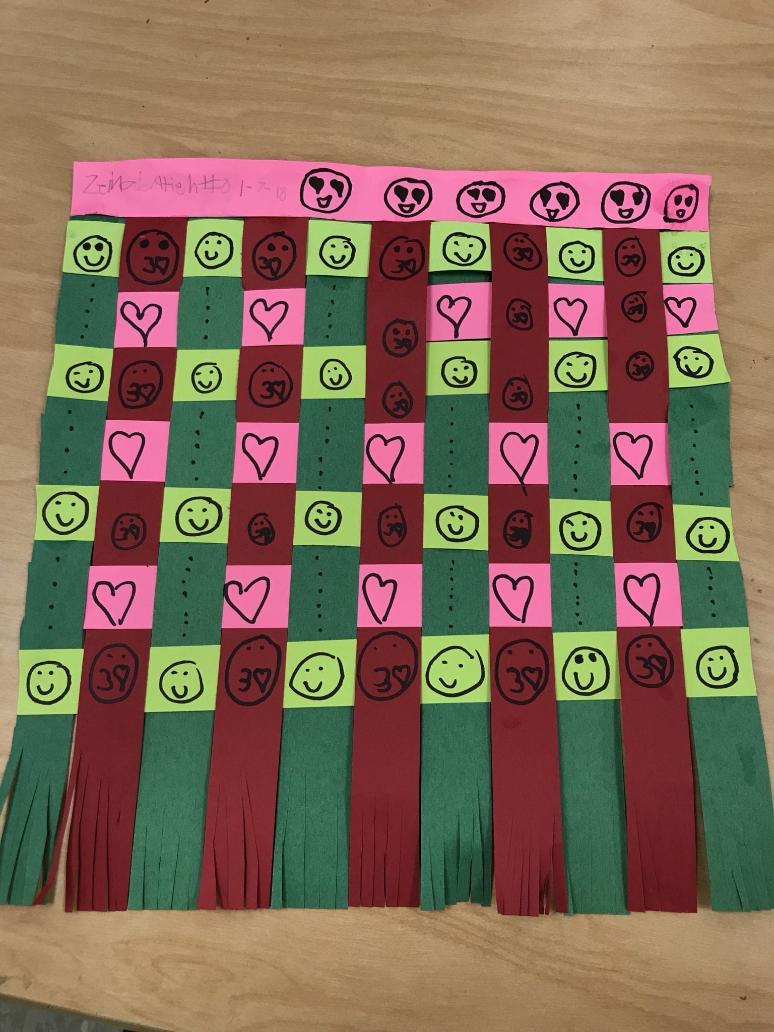 First Grade Banig Mat Weavings Art With Ms. Bruce