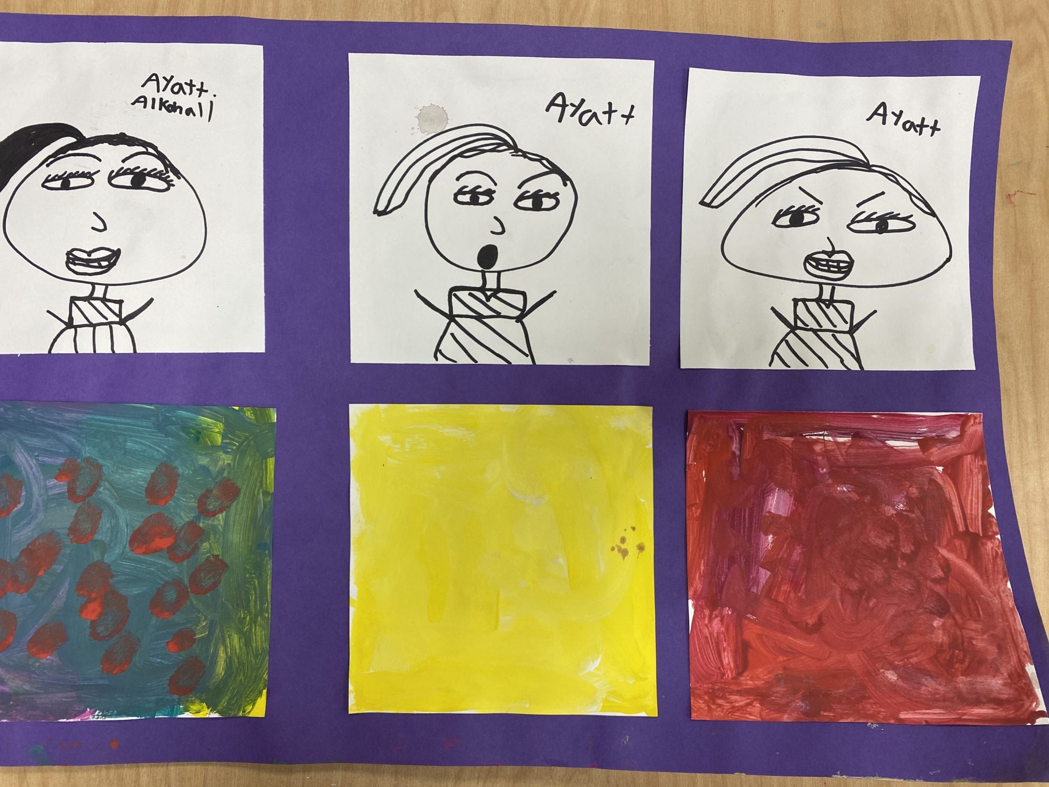 Kindergarten Shows Emotions Art With Ms. Bruce