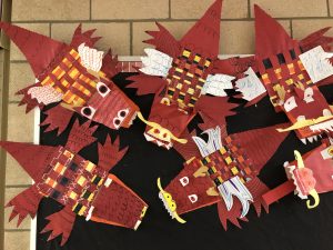 Chinese New Year Dragon Puppets 4th Grade