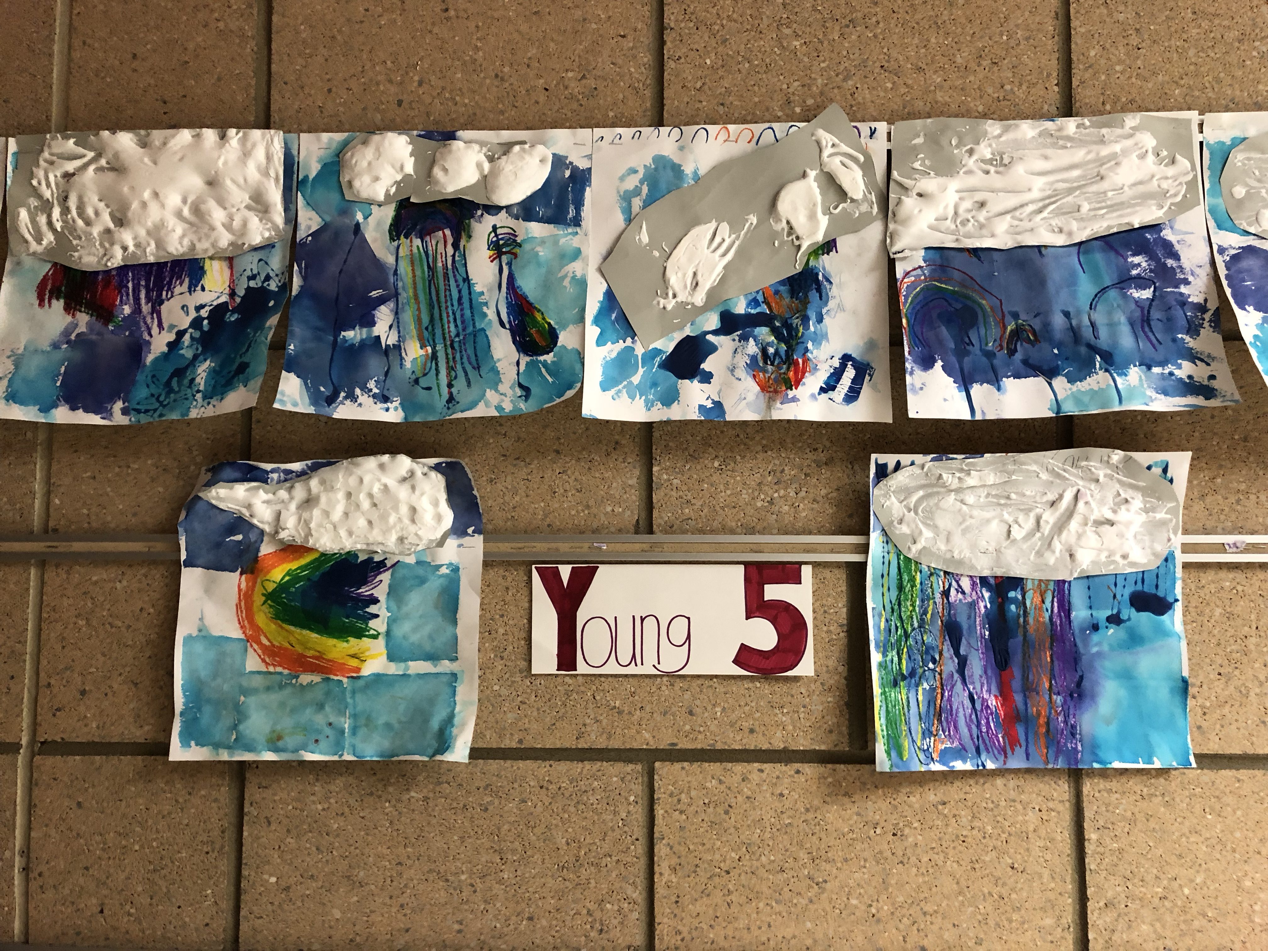 Rainbows by Young 5 students