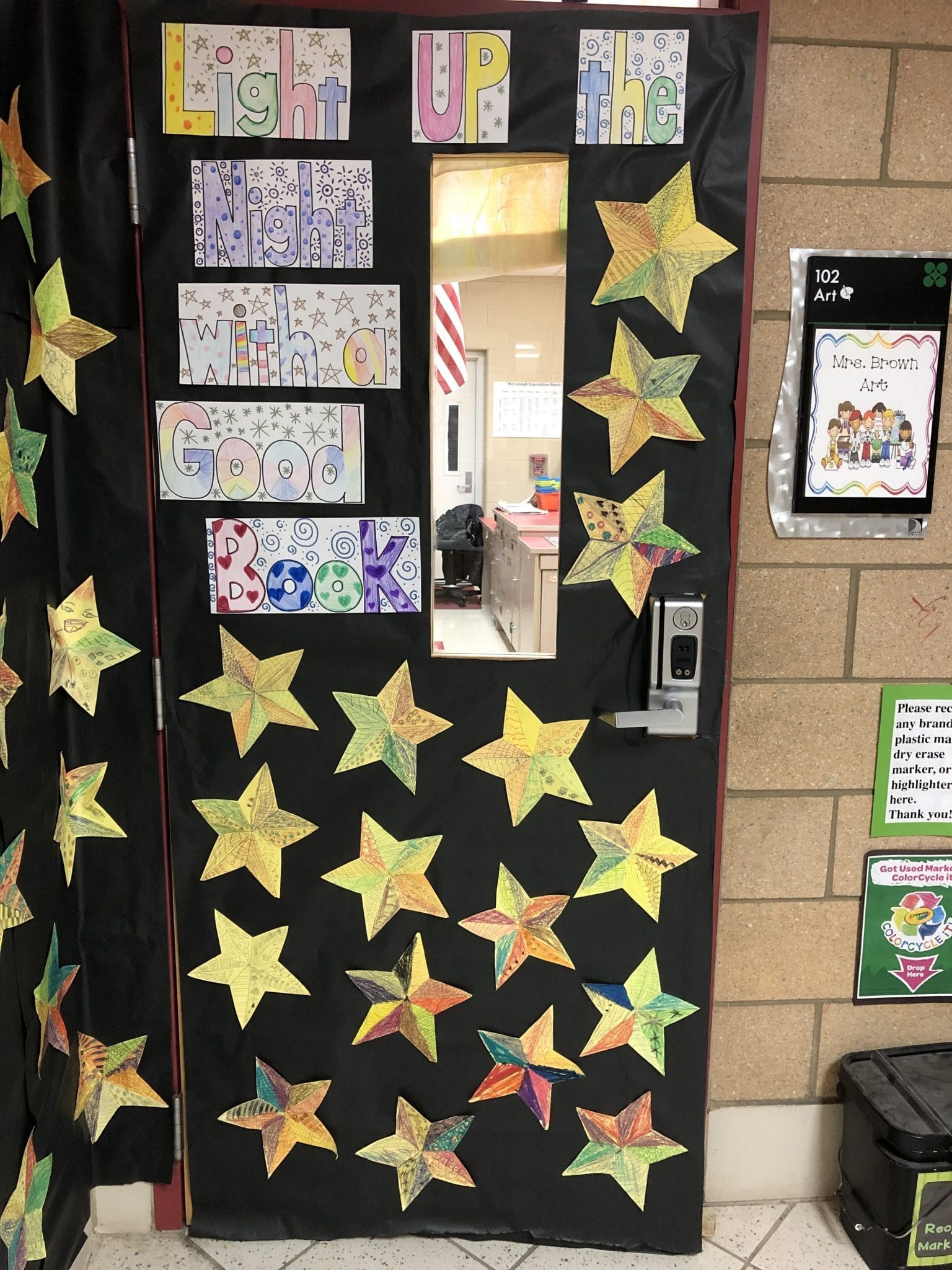 March is Reading Month Door Display