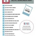 Selfie Scavenger Hunt Indoor Edition