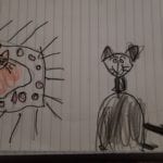 ANNA NASSER D1 CATS ON THE RUG