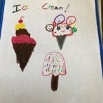 Amelia Hachem FK ice cream cone