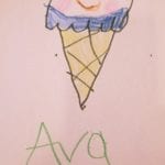 Ava Faraj CK ice cream