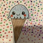 Isra Basma D1 Ice Cream Cone