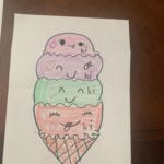 Julia Ajami K2 ice cream cone