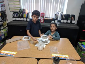using screens to separate rocks