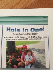 hole in one