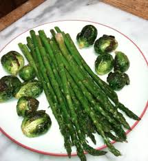 Recipe: Easy Way to Roast Brussels Sprouts & Asparagus – Diabetes ...