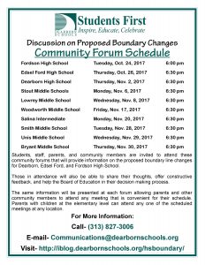 Image showing a schedule of meetings