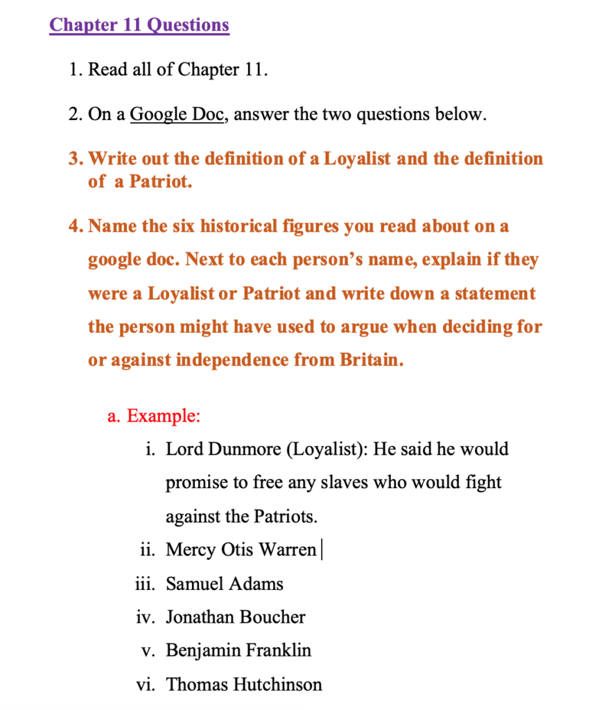 Homework For Week Of 03 16 Miss Islam S 5th Grade