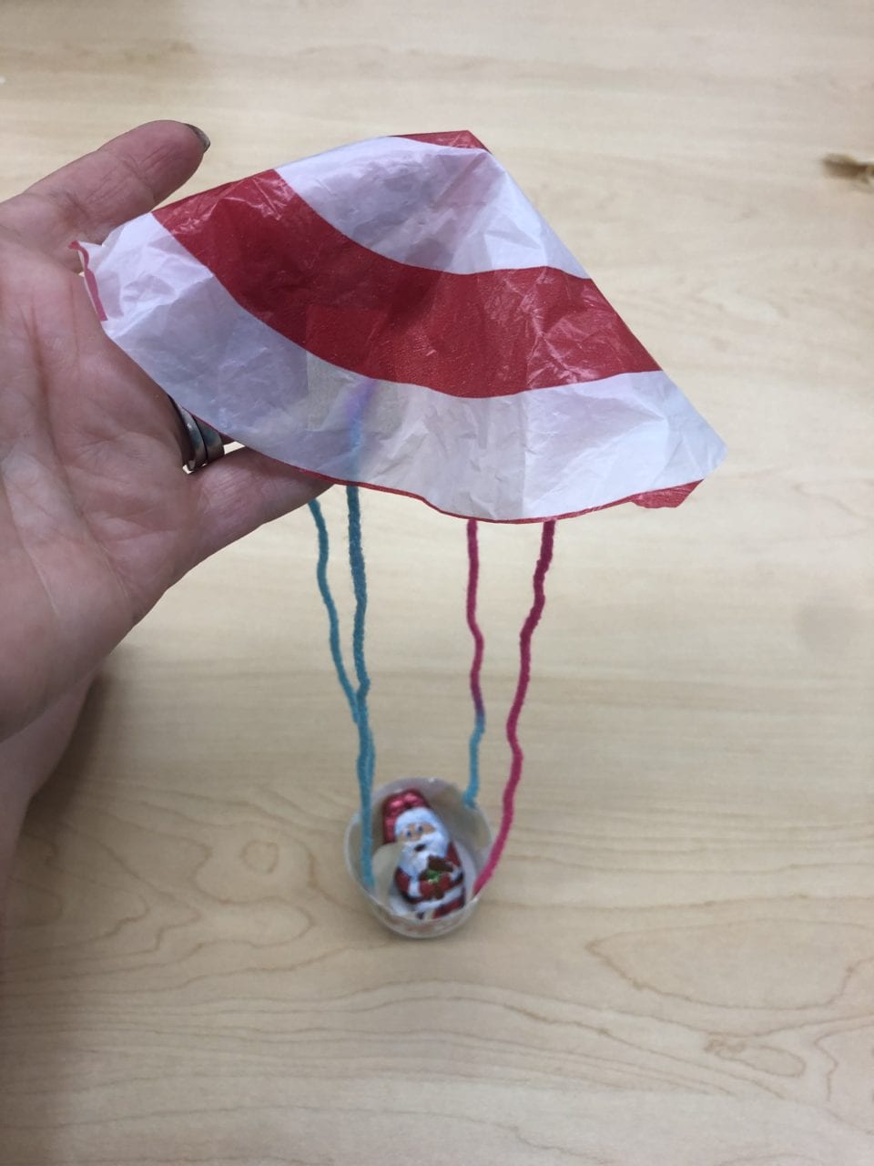 Parachute Santa
