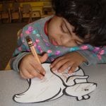 Student coloring