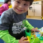 Student smiling