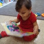 Student reading