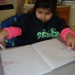 student coloring