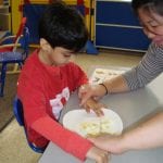 student cooking