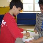 student cooking