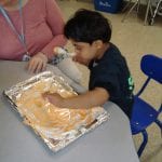 student dying egg