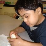 student cooking