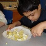 student cooking