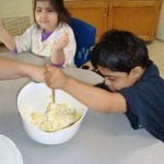 student cooking