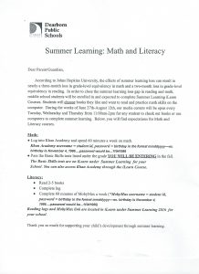 Summer Learning