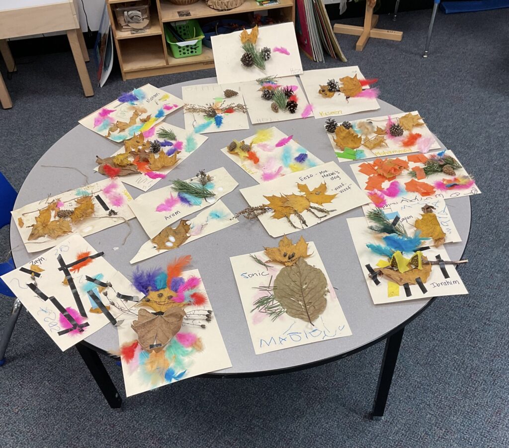 Our Nature Collages… ) Mrs. Mazzei's PreK Classroom