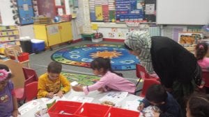 We played "spooky" math games!