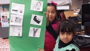 We sorted pictures with our team of things that can be pushed or pulled!
