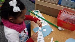 We are creating 2D shapes snowflakes!!!