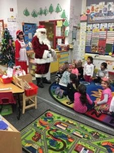 Santa and Mrs. Claus surprised us with a visit!