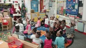 Santa and Mrs. Claus came to kindergarten!