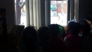 We love the snow!