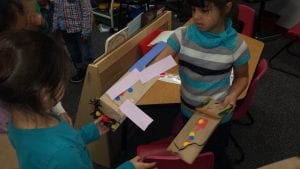 We traded the goods we made...puppets!