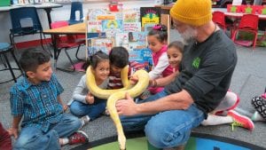 Science Alive came to visit us!!! We learned more about living things!