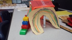 We made leprechaun traps!