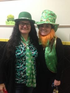 Miller has some silly "Leprechauns"! :)