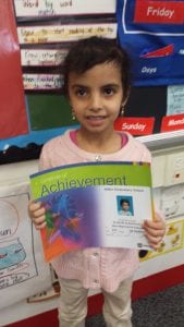 Rahab got recognized as the Most Improved Student!!! Keep up the great work!!
