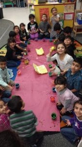 We colored real eggs!!! 